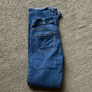 Cowgirl Tuff Blue Denim Jeans Straight-Leg Classic